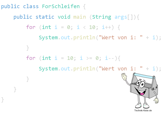 Schleifen in Java