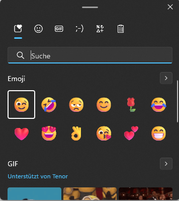 Emoji Panel